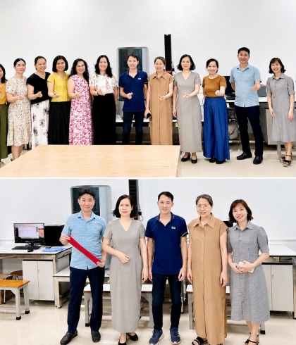 BÀN GIAO VÀ ĐƯA VÀO SỬ DỤNG HỆ THỐNG THIẾT BỊ THÍ NGHIỆM DỆT MAY TẠI TRƯỜNG ĐẠI HỌC CÔNG NGHIỆP HÀ NỘI